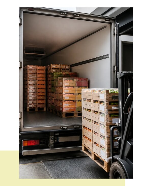 Перевозка сельхозпродукции на паллетах с доставкой в Нового Уренгой